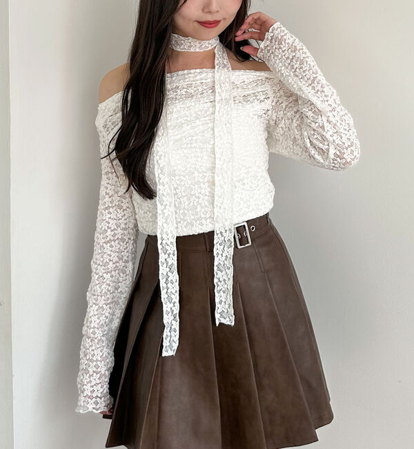 archives「タックドレープレースＴＯＰＳ」|Tシャツ・カットソー|