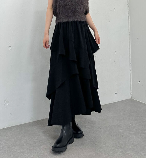 archives「マットフリルティアードスカート」|スカート|