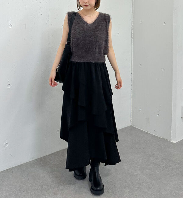 archives「マットフリルティアードスカート」|スカート|
