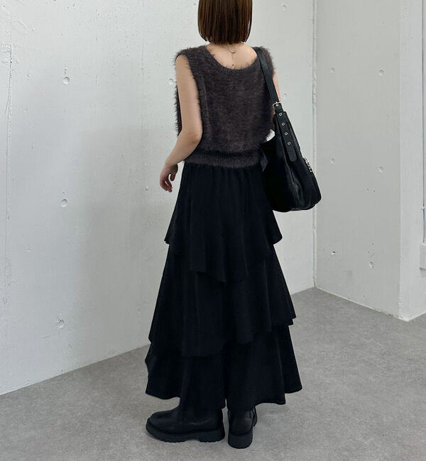 archives「マットフリルティアードスカート」|スカート|