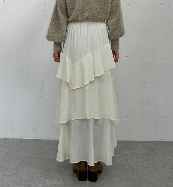 archives「マットフリルティアードスカート」|スカート|
