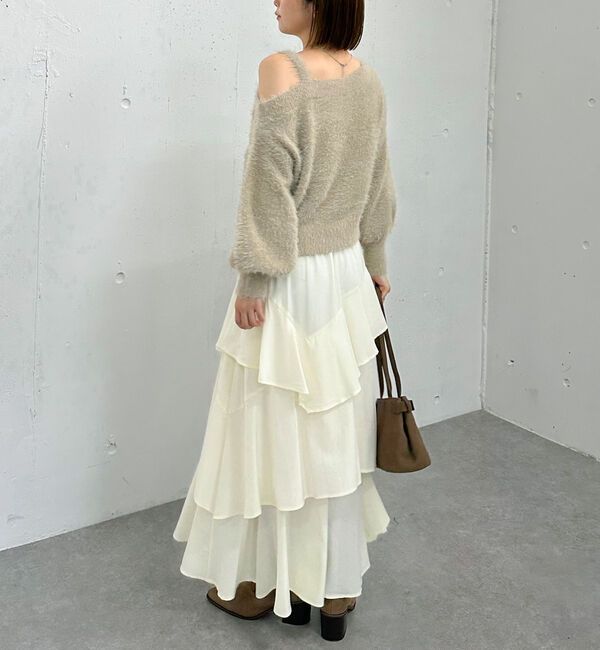 archives「マットフリルティアードスカート」|スカート|