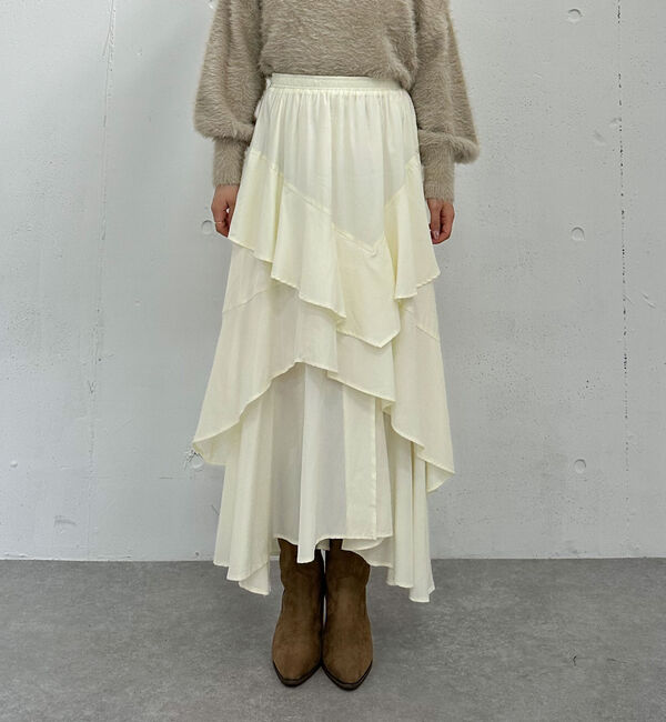 archives「マットフリルティアードスカート」|スカート|