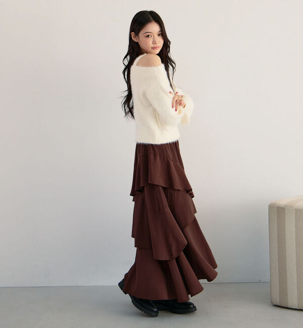archives「マットフリルティアードスカート」|スカート|
