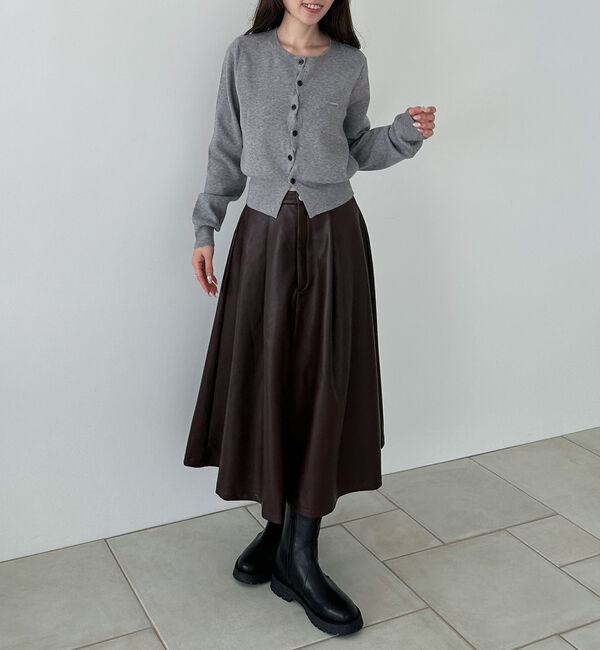 archives「クロスボタンニットカーディガン」|カーディガン|