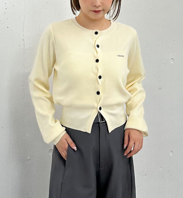 archives「クロスボタンニットカーディガン」|カーディガン|
