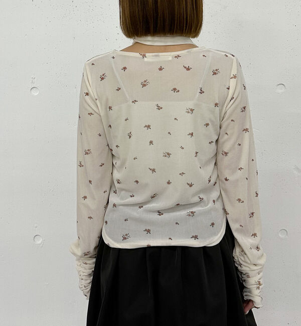 archives「花柄シアーベロアＴＯＰＳ」|Tシャツ・カットソー|