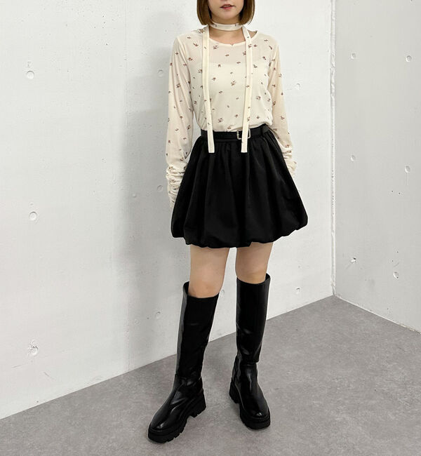 archives「花柄シアーベロアＴＯＰＳ」|Tシャツ・カットソー|