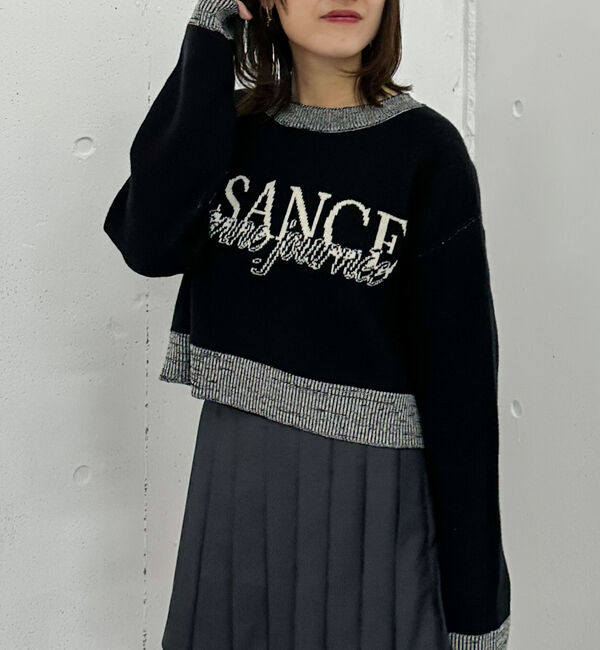 archives「ロゴＪＱショートニットプルオーバー」|ニット・セーター|