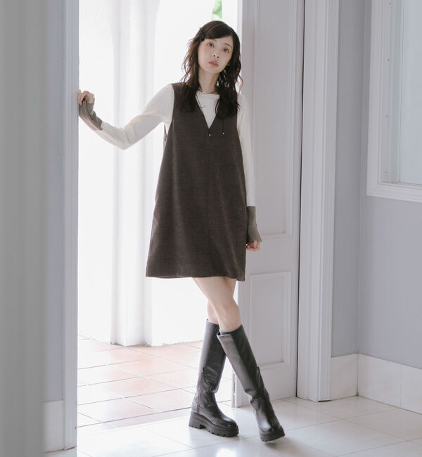 archives「バイカラーフレアスリーブニット」|ニット・セーター|