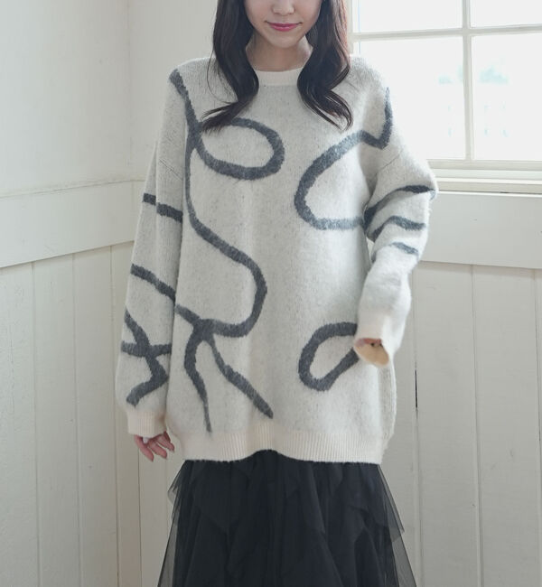 archives「ニュアンスＪＱミドルニットプルオーバー」|ニット・セーター|