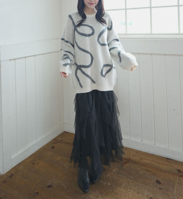 archives「ニュアンスＪＱミドルニットプルオーバー」|ニット・セーター|