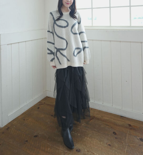 archives「ニュアンスＪＱミドルニットプルオーバー」|ニット・セーター|