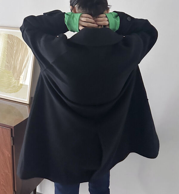 Doux archives「ステンカラーミドルコート」|ダッフルコート|