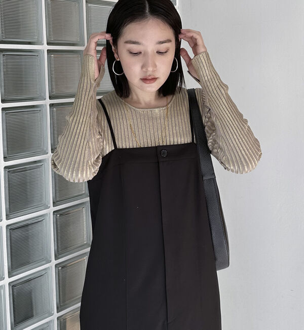 Doux archives「ベアデザインジャンスカ」|ジャンパースカート|