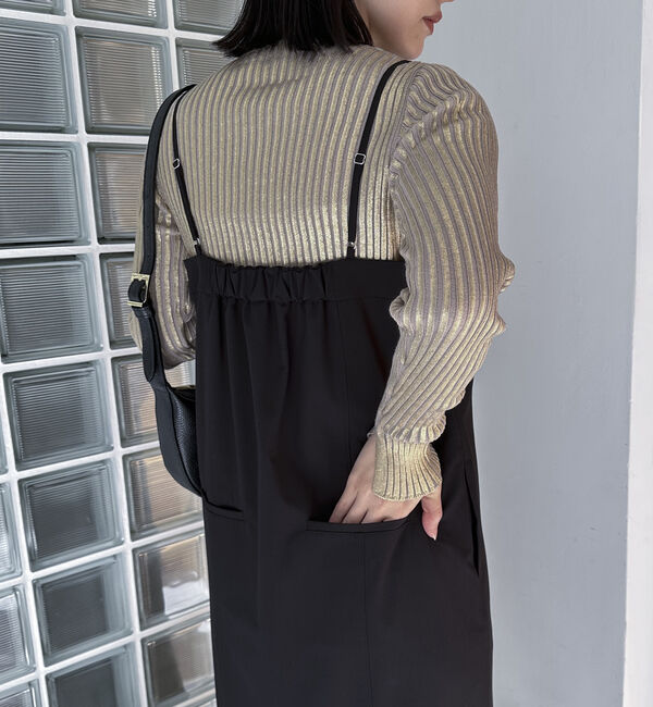 Doux archives「ベアデザインジャンスカ」|ジャンパースカート|