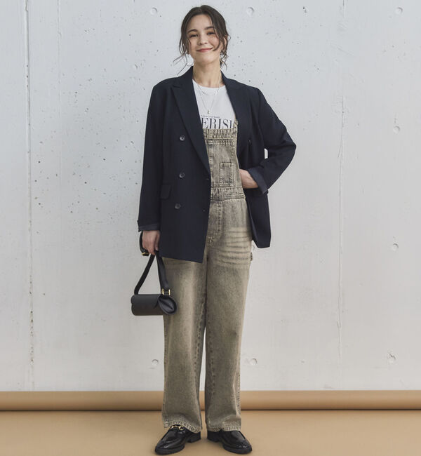 Doux archives「デニムサロペット」|ワンピース|