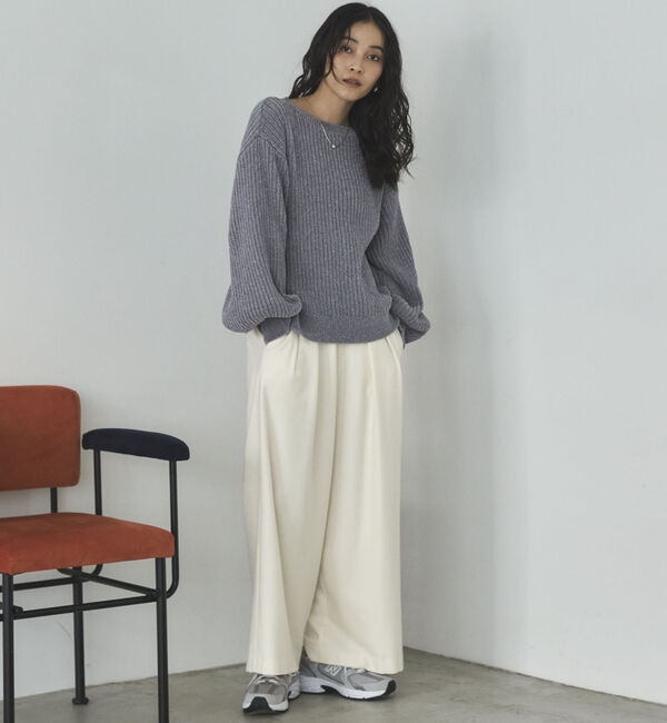 Doux archives「ラメモールヤーンニット」|ニット・セーター|