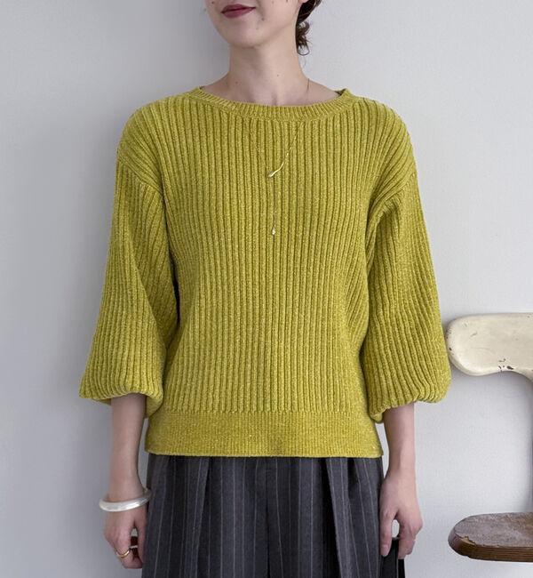 Doux archives「ラメモールヤーンニット」|ニット・セーター|