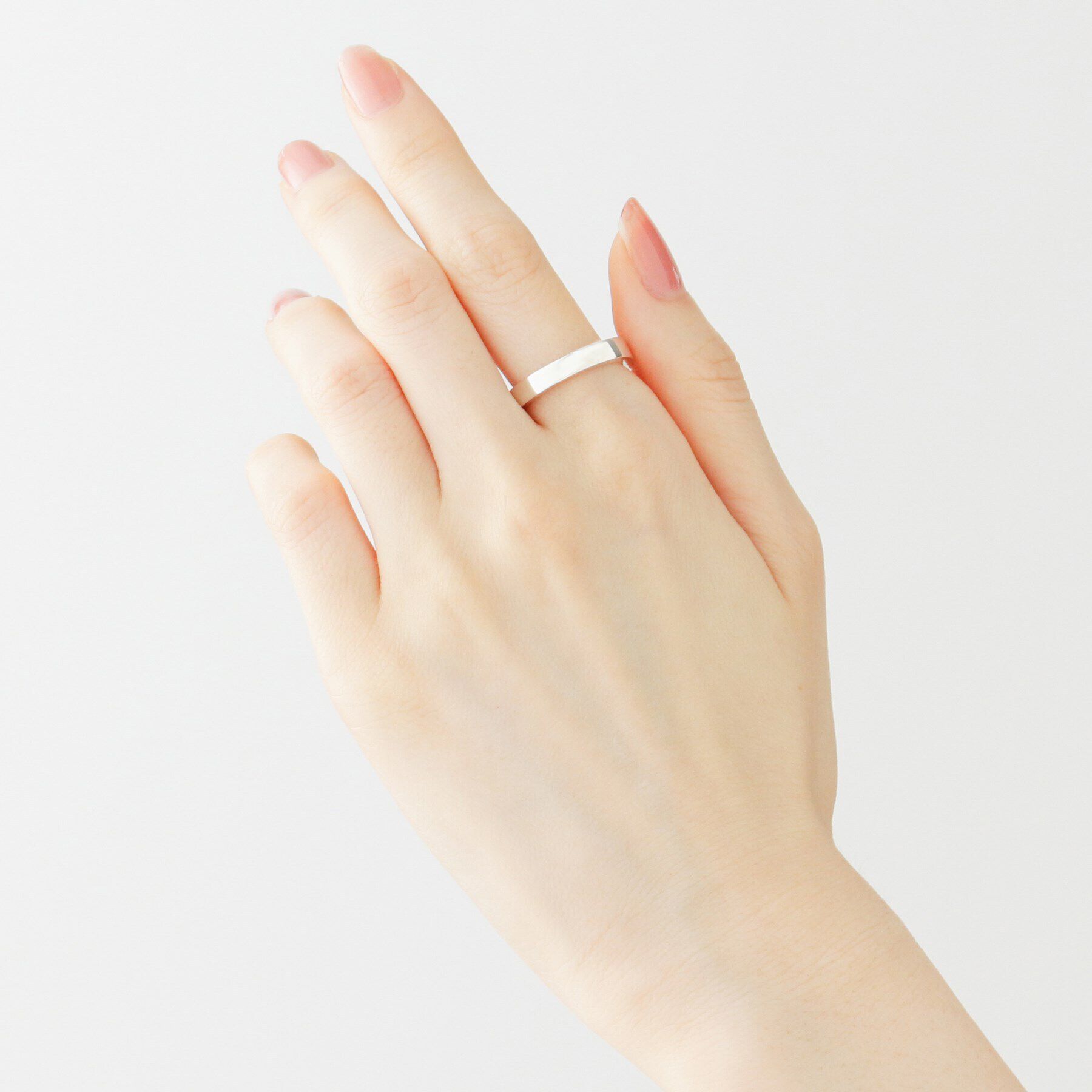 COCOSHNIK「シルバー テーパード イヤーカフリング」|イヤリング|