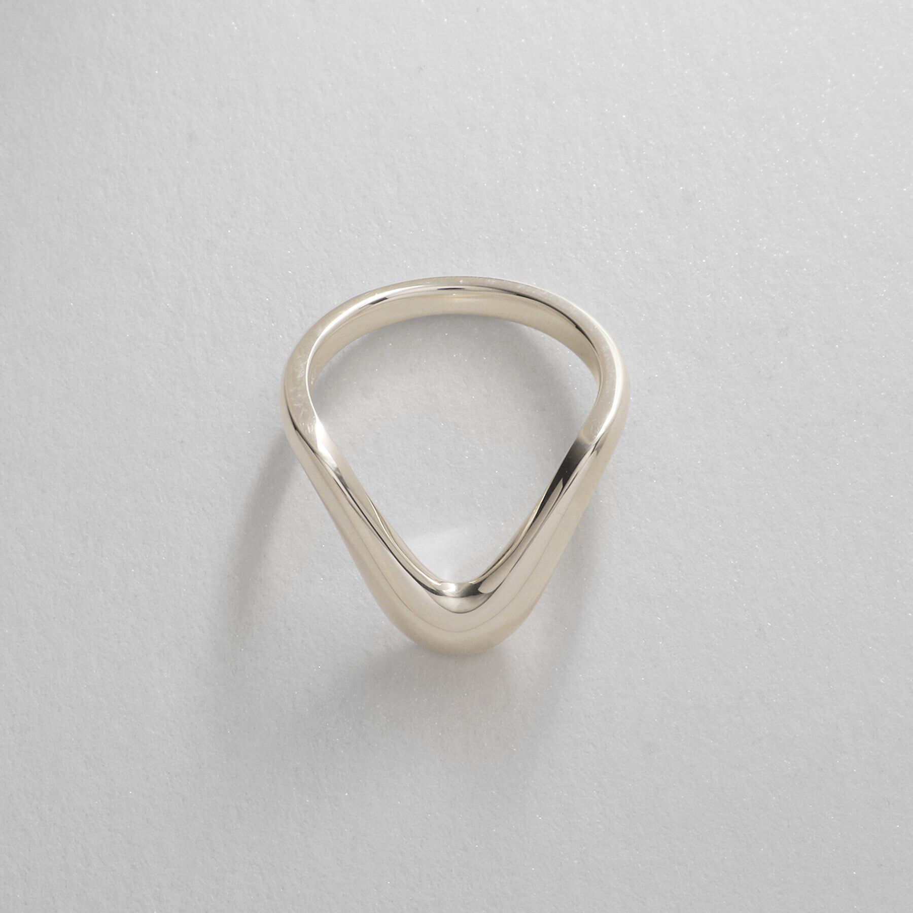 COCOSHNIK ONKITSCH「シルバー ニュアンスリング ドリップ」|リング|