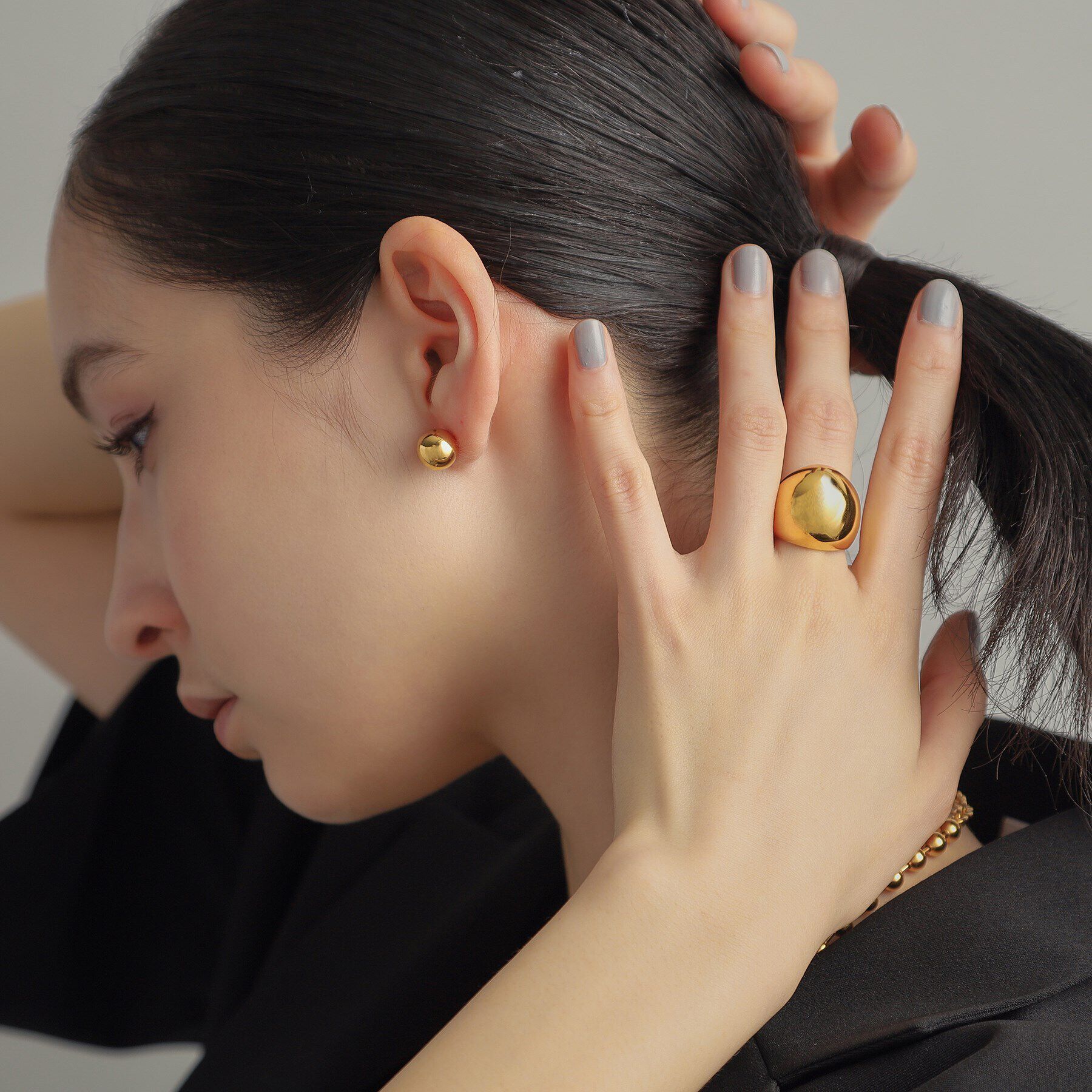 COCOSHNIK ONKITSCH「シルバー スフィアリング GP」|リング|