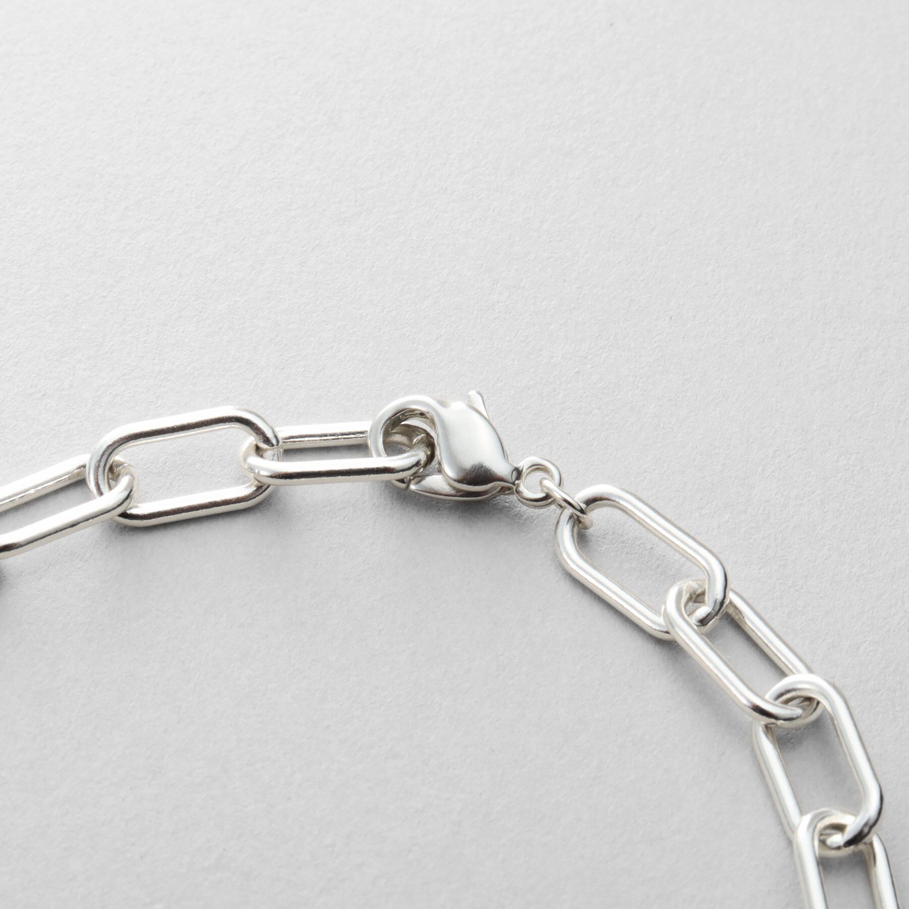 COCOSHNIK ONKITSCH「シルバー デザインチェーン ケーブルタングルブレスレット」|ブレスレット・バングル|