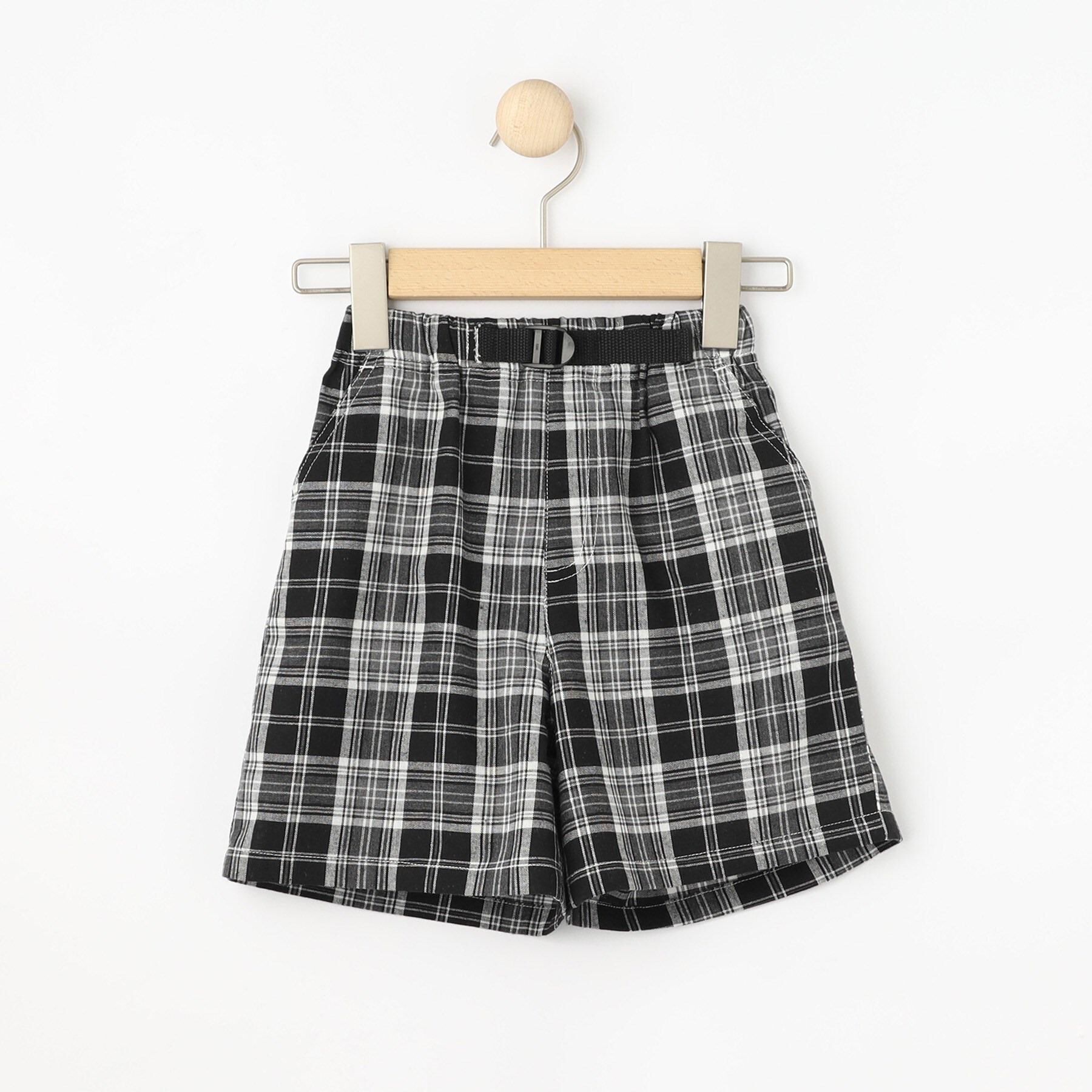 SHOO･LA･RUE「【100-150cm】チェッククライミングハーフパンツ」|その他|