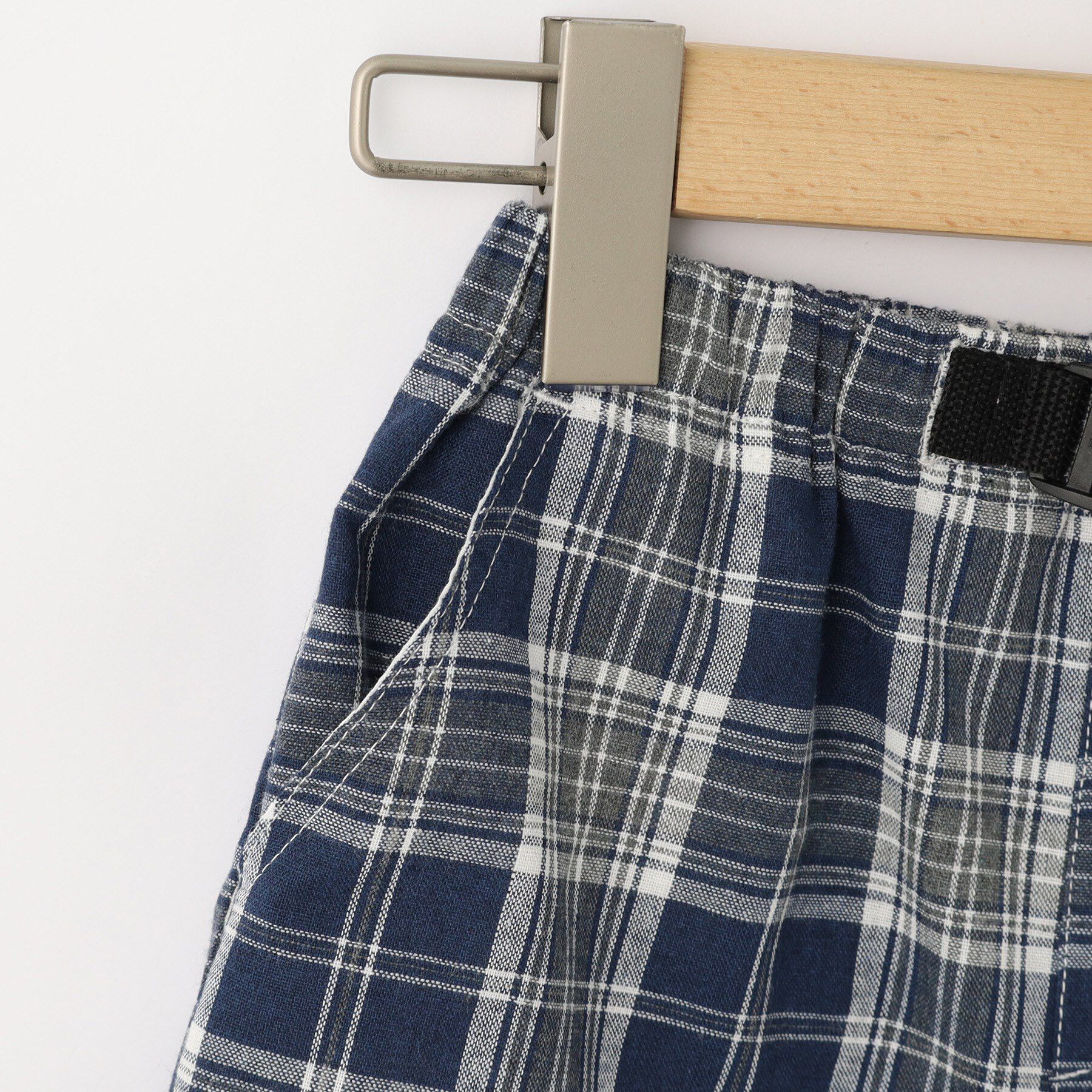 SHOO･LA･RUE「【100-150cm】チェッククライミングハーフパンツ」|その他|