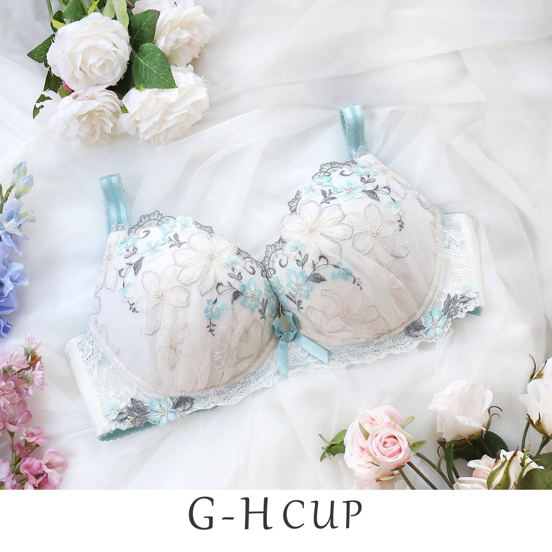 Risa Magli「ヴァレリー ブラジャー」|インナー|ミント(020)