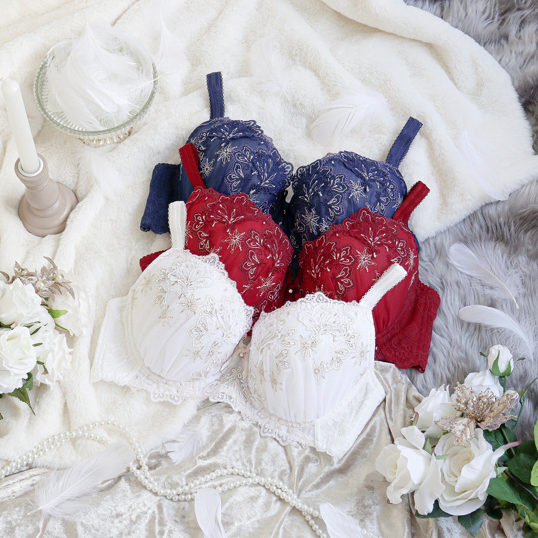 Risa Magli「カロリーネ ブラジャー（G-H）＜S Make Type＞」|インナー|