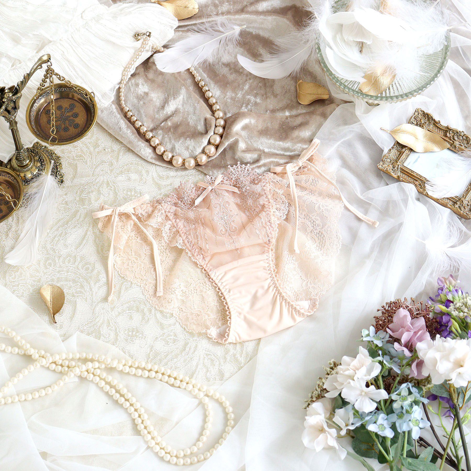 Risa Magli「ターシャ リボンショーツ」|インナー|ピンク(071)