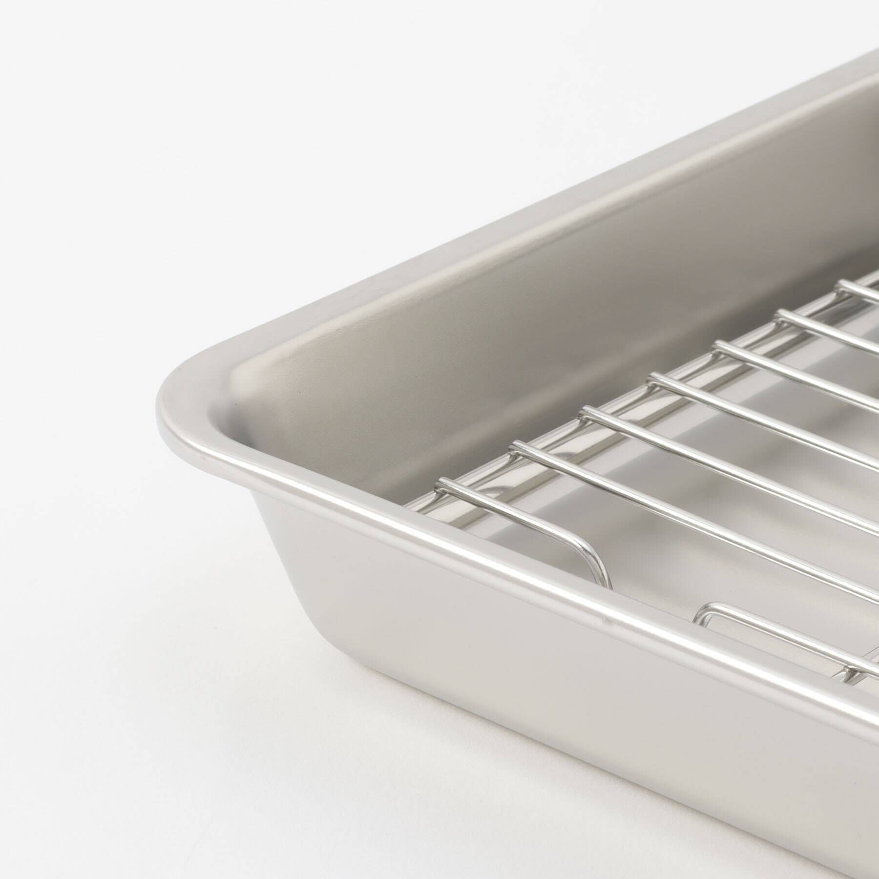 212 KITCHEN STORE「アミ付き18-8ステンレスバット 21枚取」|食器・キッチングッズ|