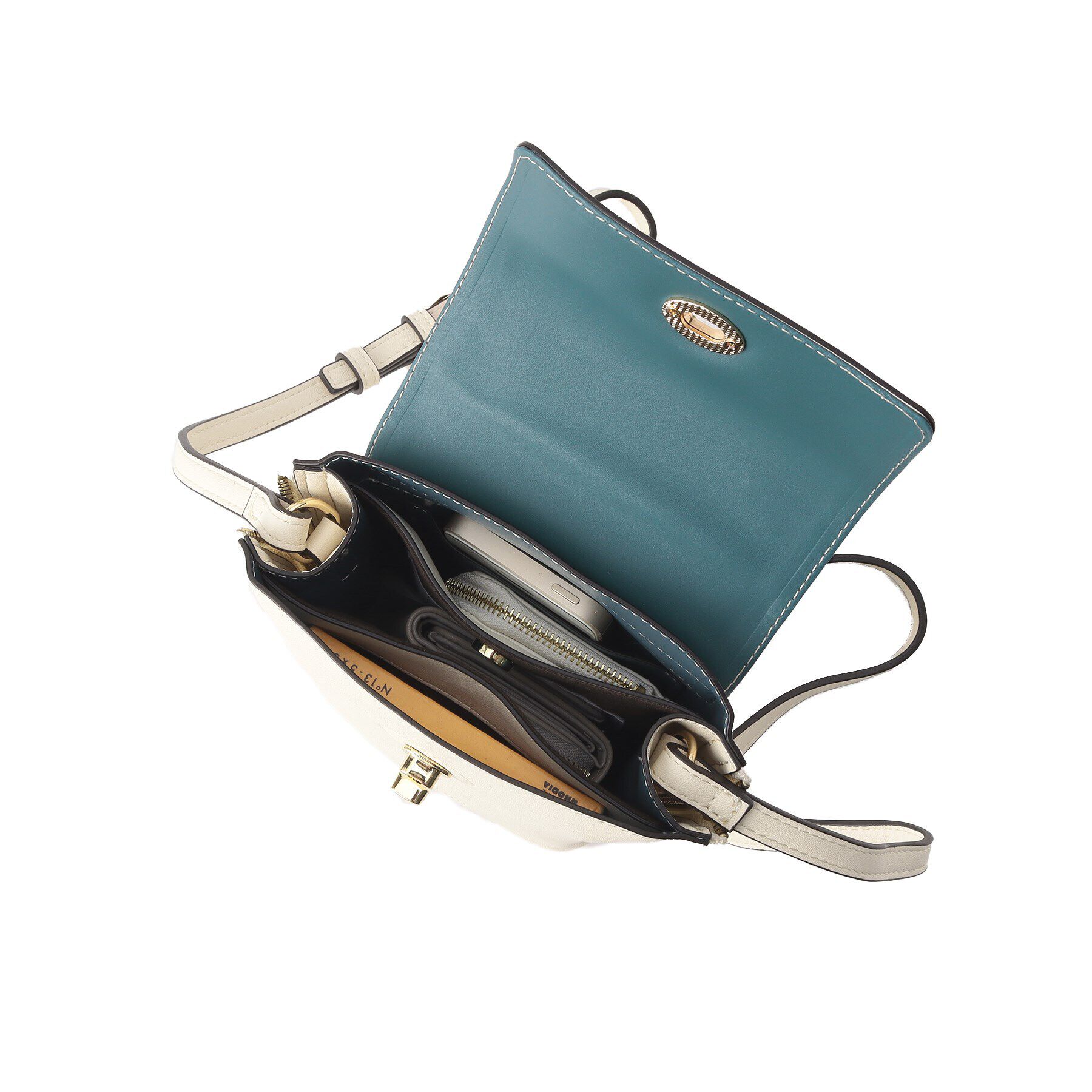 Ober Tashe「サイドファスナーかぶせスマホショルダー」|ショルダー・メッセンジャー|