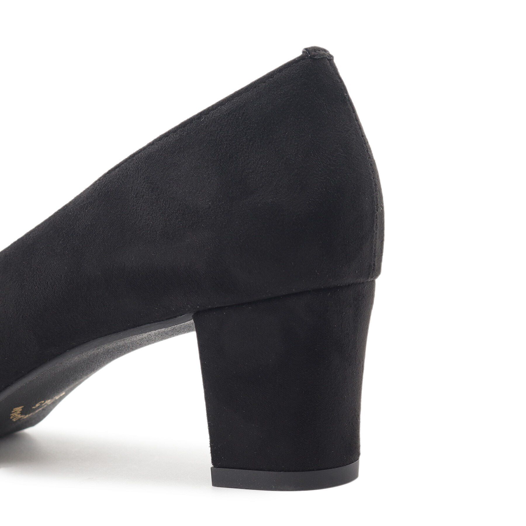 ESPERANZA「ブロックヒールアーモンドトゥパンプス」|パンプス|