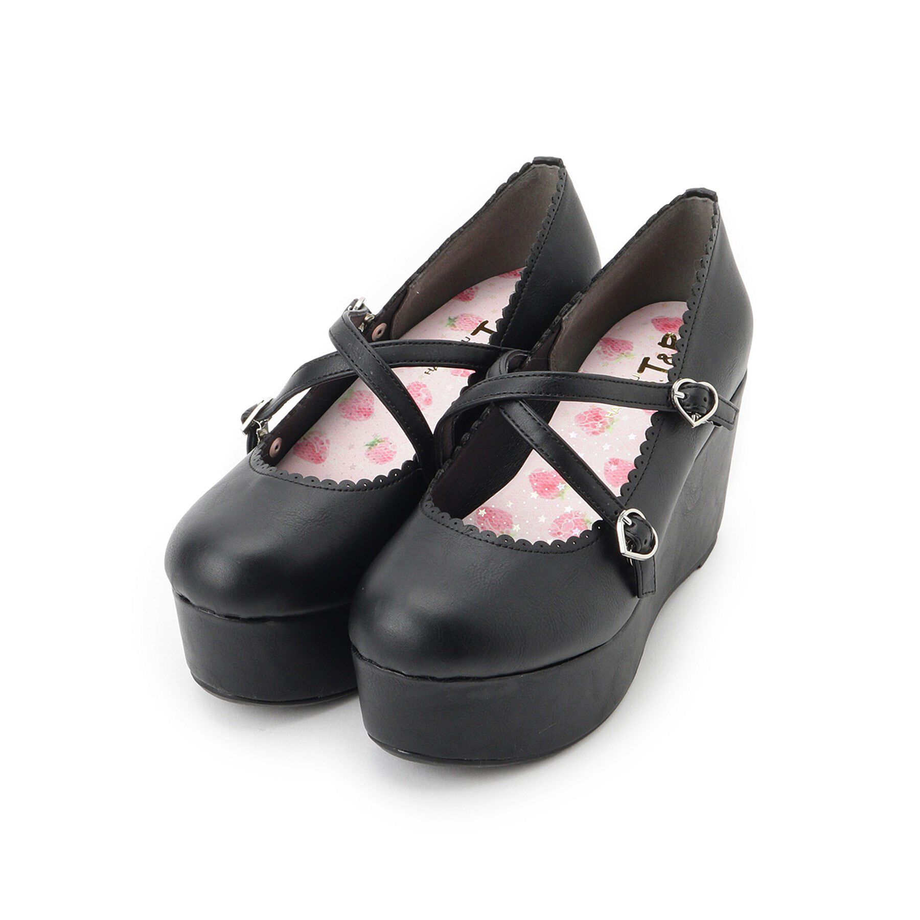 csT&P「厚底ロリータパンプス」|パンプス|ブラック(019)