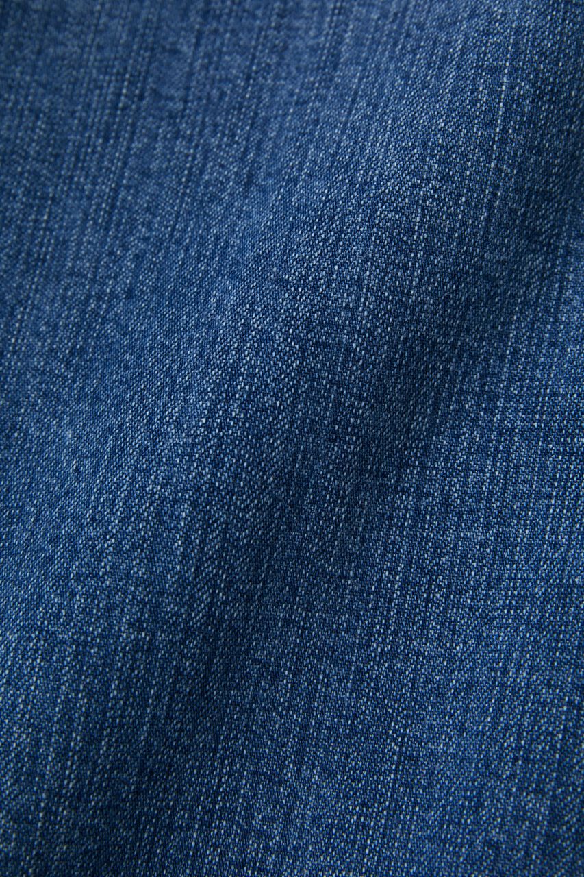 MOUSSY「オーガニックコットンデニムスタンドカラーシャツ」|Tシャツ・カットソー|