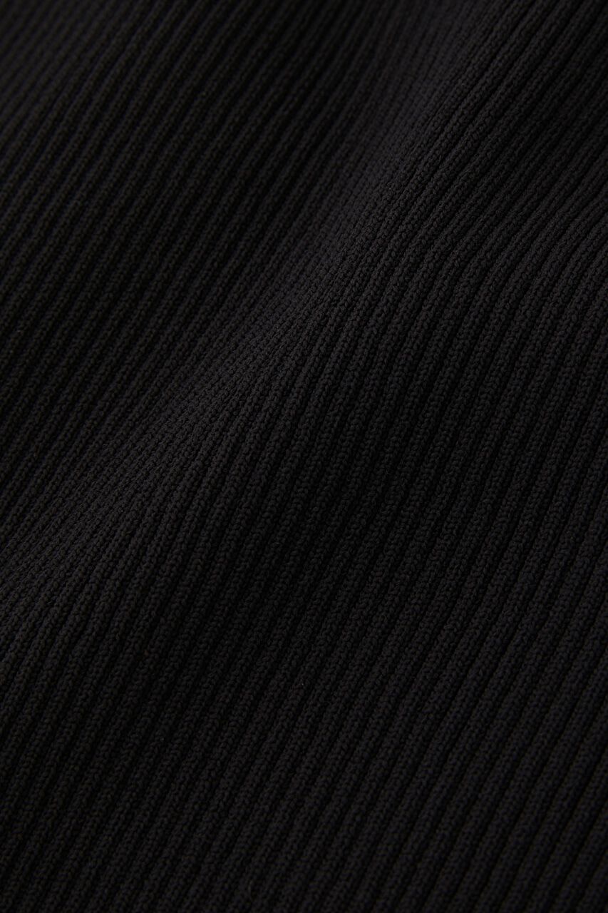 MOUSSY「ﾘｻｲｸﾙﾎﾟﾘｴｽﾃﾙ使用 経年劣化の少ないﾘﾌﾞﾆｯﾄ ｵﾌｼｮ  」|ワンピース|