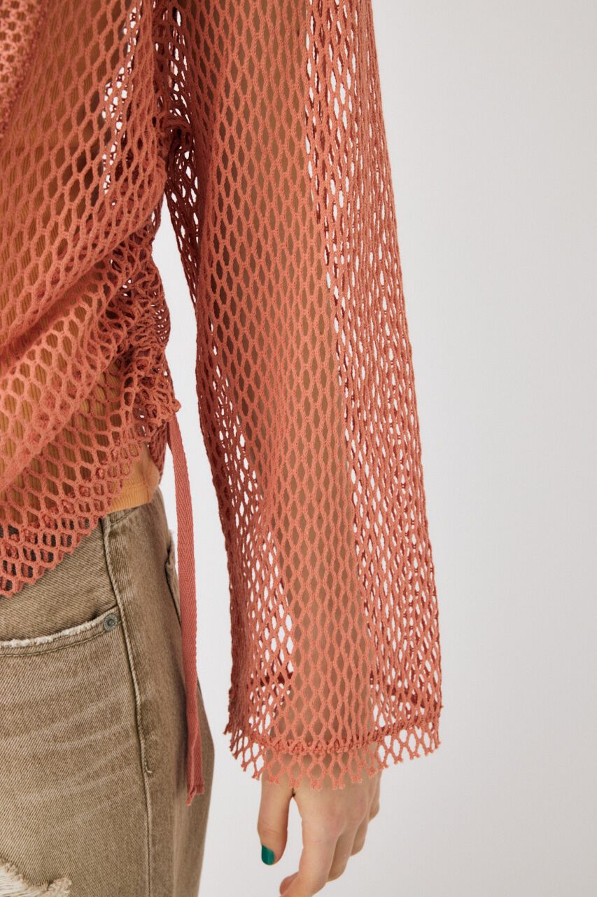 MOUSSY「MESH LS Tシャツ」|Tシャツ・カットソー|