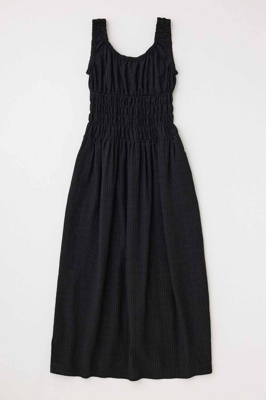 MOUSSY「SUCKER CHECK GATHER ドレス」|ワンピース|