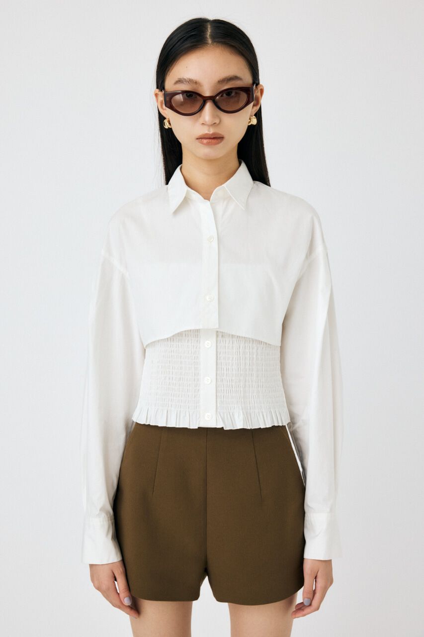 MOUSSY「CAMI & CROPPED シャツ」|その他|