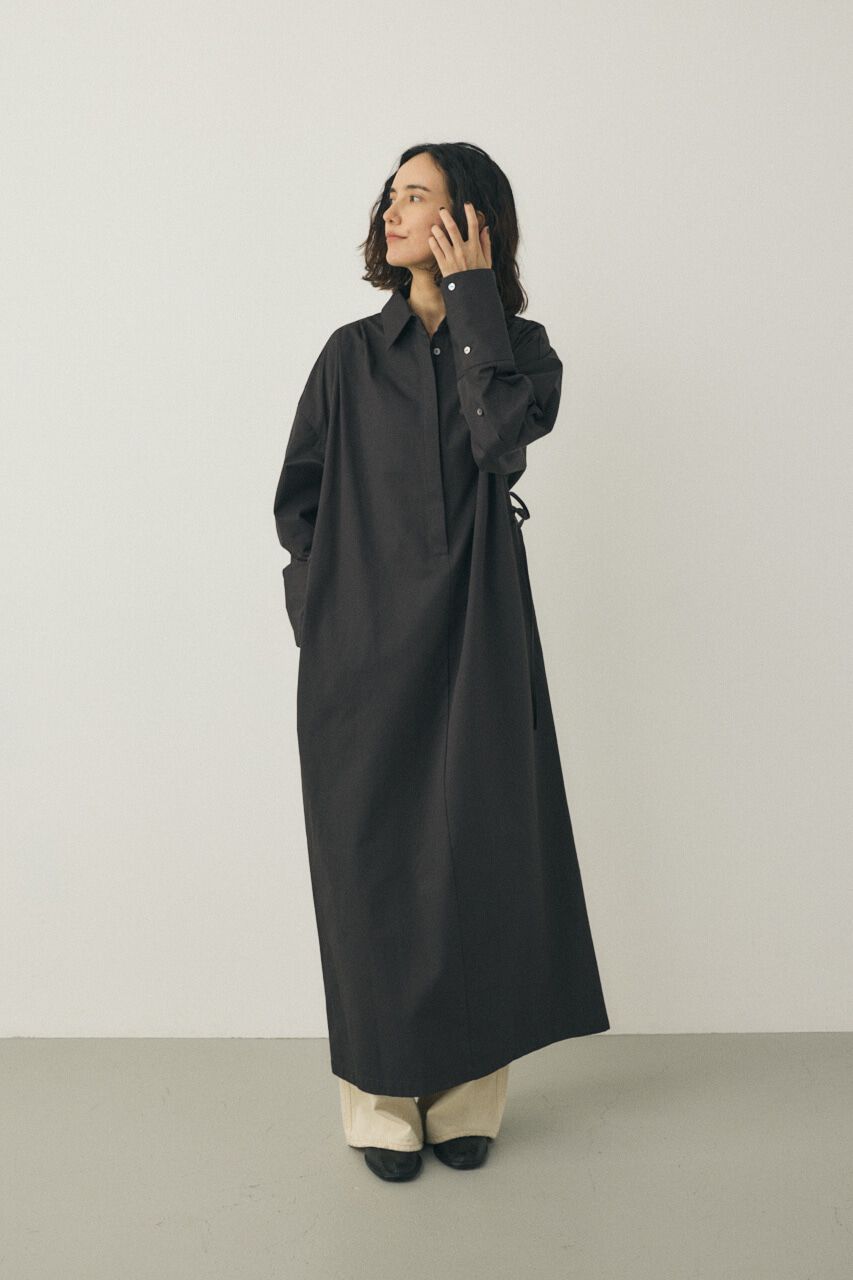 MOUSSY「シャツワンピース　オーガニックコットン&times;リサイクルポリエステル混」|ワンピース|