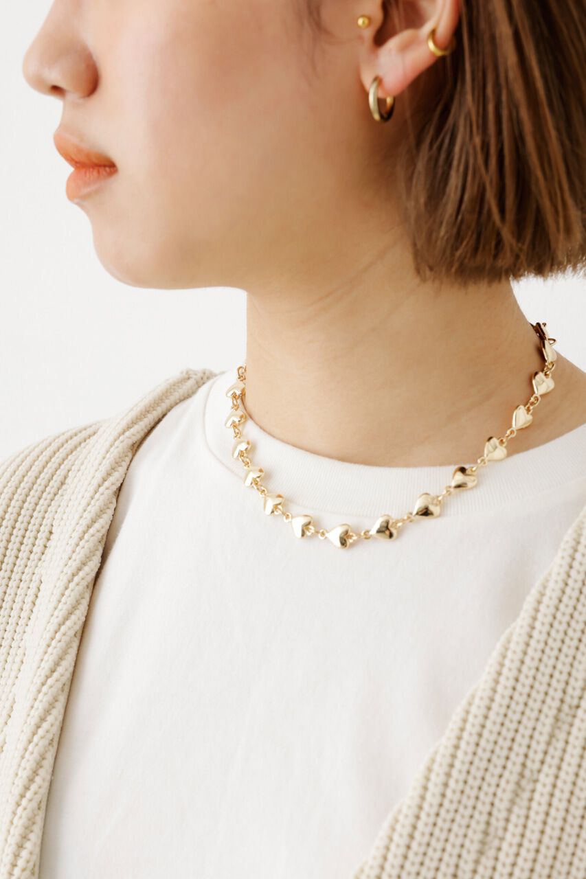 RODEO CROWNS「ハートモチーフチェーンネックレス」|ネックレス|