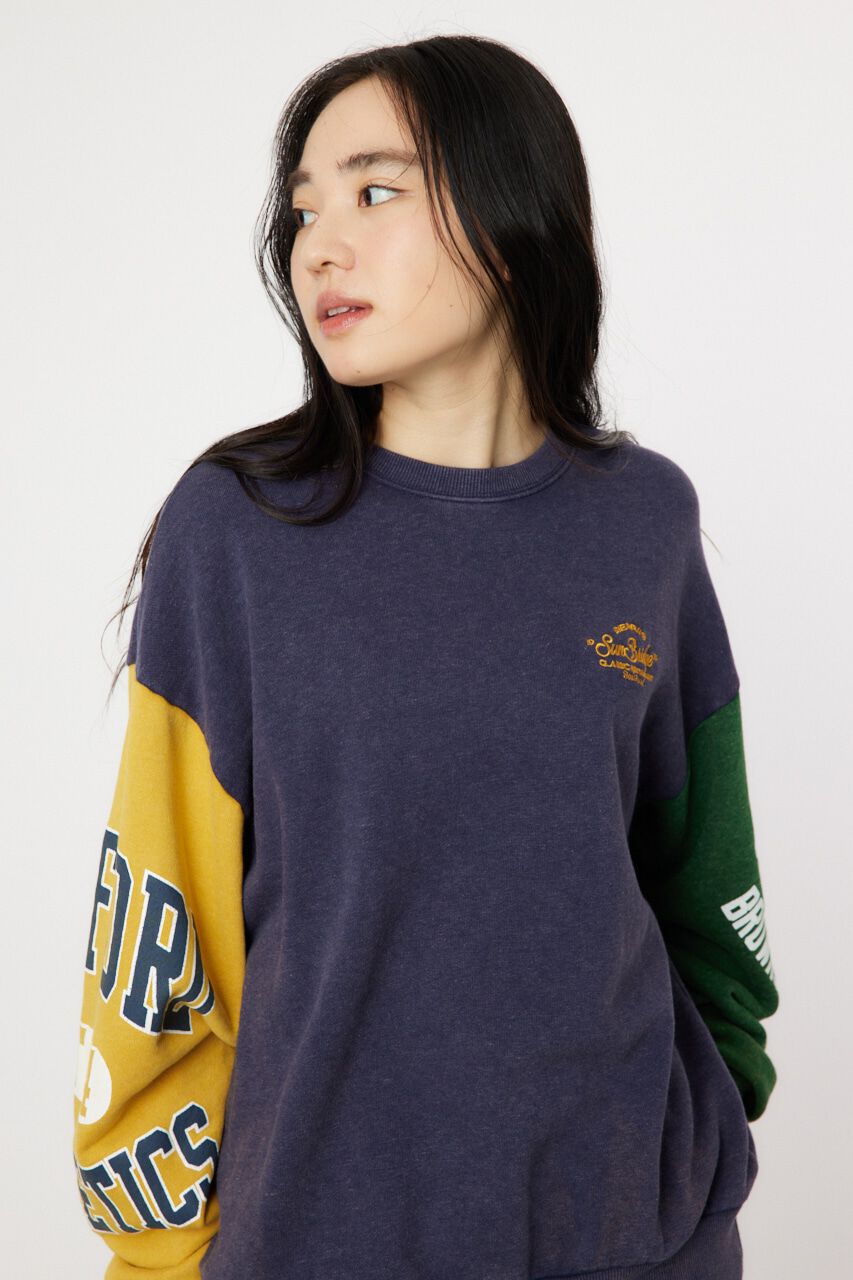 RODEO CROWNS「G/O クレイジースウェットトップス」|パーカー|柄NVY5