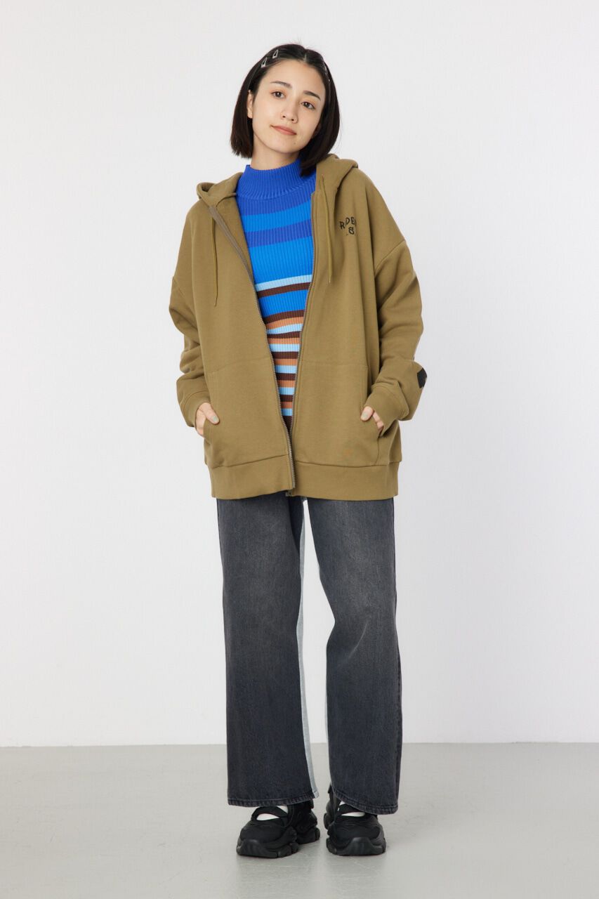 RODEO CROWNS「SKETCH LOGO ジップパーカー」|パーカー|