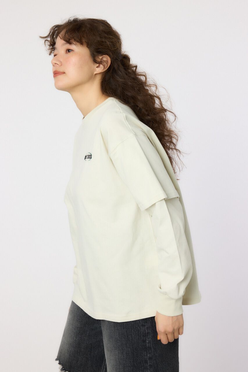 RODEO CROWNS「VintageフェイクレイヤードロングスリーブTシャツ」|Tシャツ・カットソー|