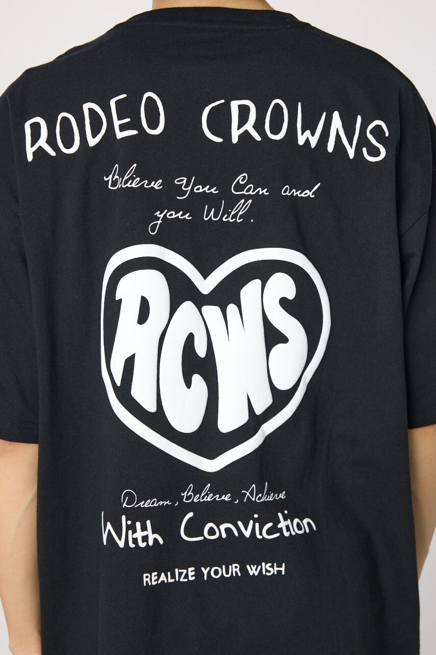 RODEO CROWNS「ハートフルハッポウTシャツ」|Tシャツ・カットソー|
