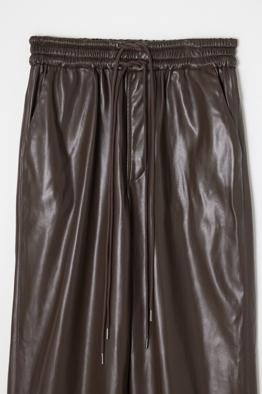 SLY「SMOOTH F／LEATHER RELAX パンツ」|その他|