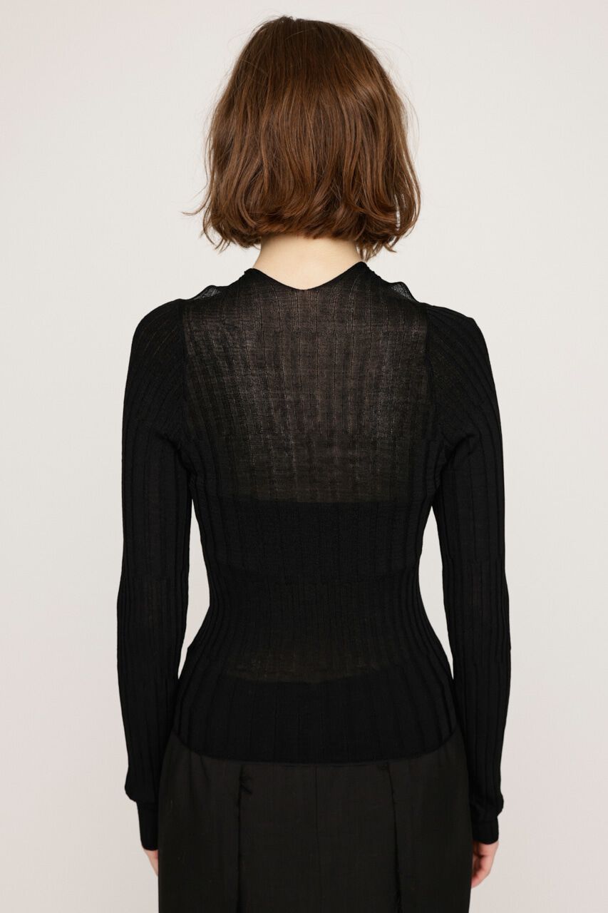 SLY「TIE DESIGN HG トップス」|ニット・セーター|