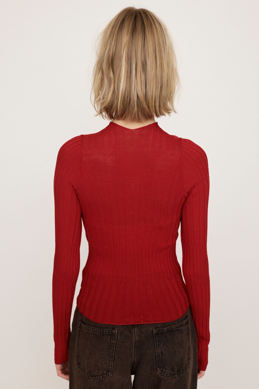 SLY「TIE DESIGN HG トップス」|ニット・セーター|